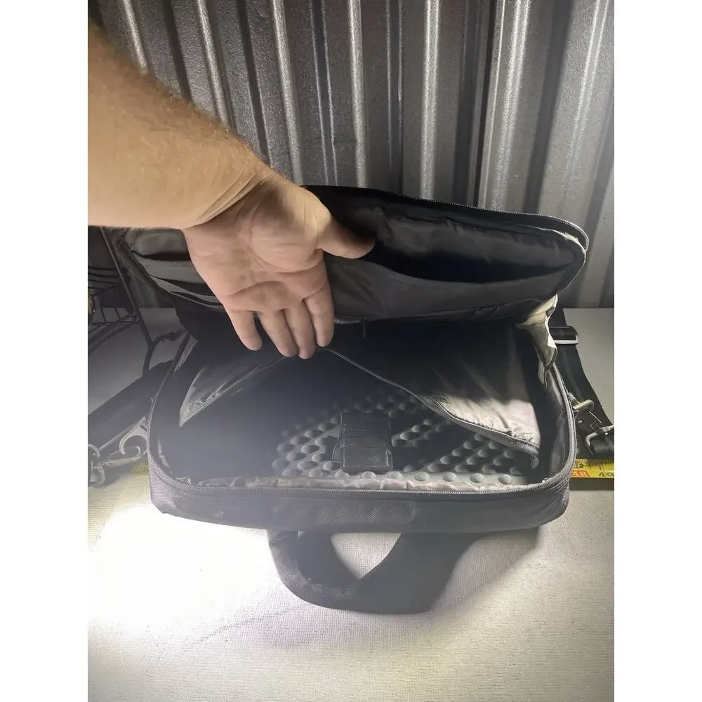 Dell Laptop Bag With Shoulder Strap Black Tags School Work Office Career Zip